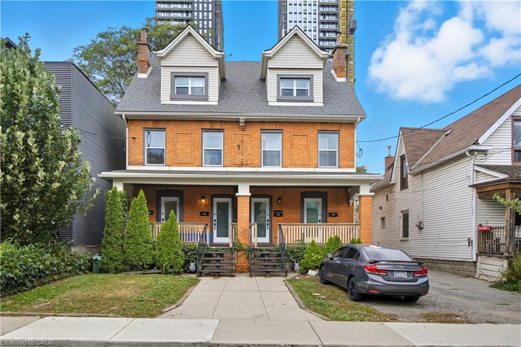 4-113 Catharine Street N, Hamilton, ON - Outdoor With Deck Patio Veranda With Facade