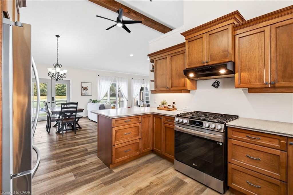 849 River Road, Fenwick, ON - Indoor Photo Showing Kitchen