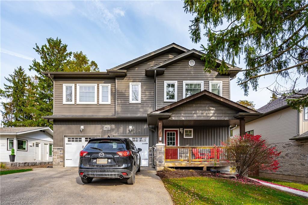 145 Kertland Street, Elora, ON - Outdoor With Facade