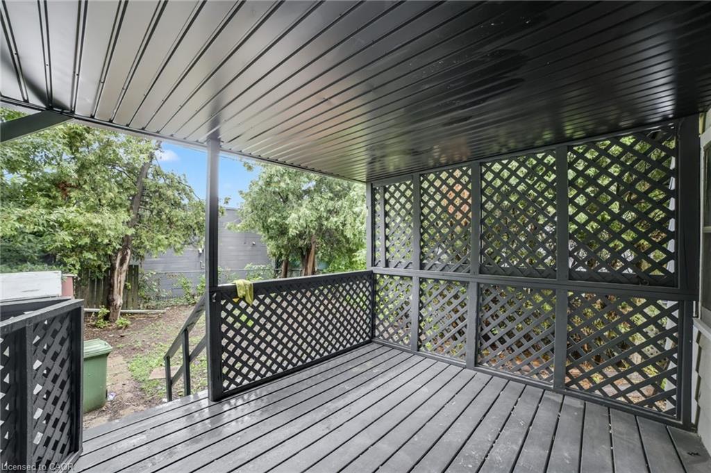 86 Adair Avenue S, Hamilton, ON - Outdoor With Deck Patio Veranda With Exterior