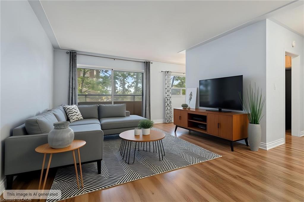 203-11 Woodman Drive, Hamilton, ON - Indoor Photo Showing Living Room