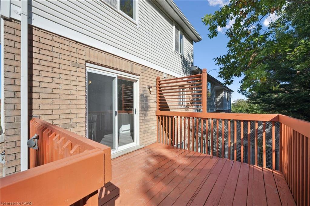 409 Laurel Gate Drive, Waterloo, ON - Outdoor With Deck Patio Veranda With Exterior