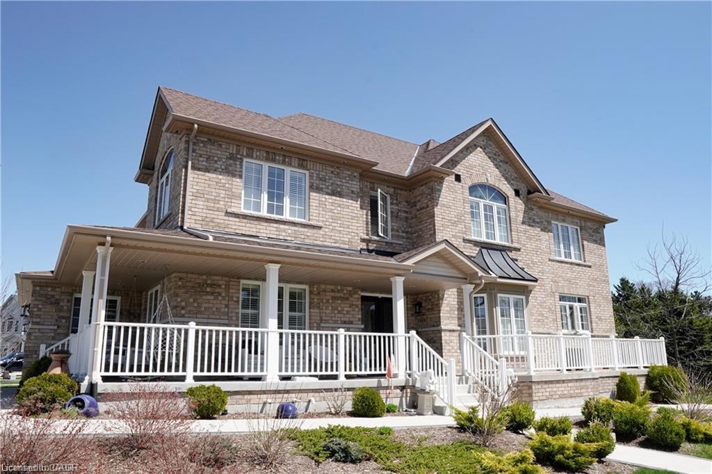 11 Aitken Court, Fergus, ON - Outdoor With Deck Patio Veranda With Facade