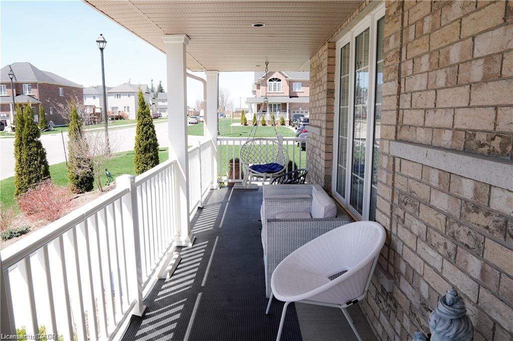 11 Aitken Court, Fergus, ON - Outdoor With Balcony With Deck Patio Veranda With Exterior