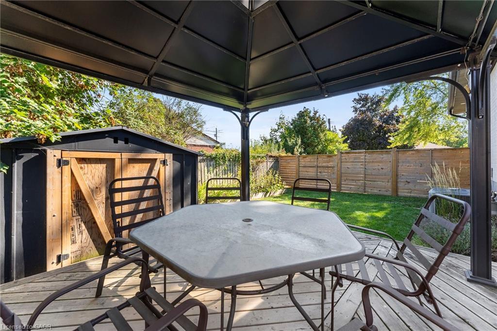 103 Wise Crescent, Hamilton, ON - Outdoor With Deck Patio Veranda With Exterior