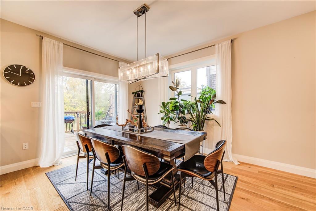 928 Chapel Hill Court, Kitchener, ON - Indoor Photo Showing Dining Room