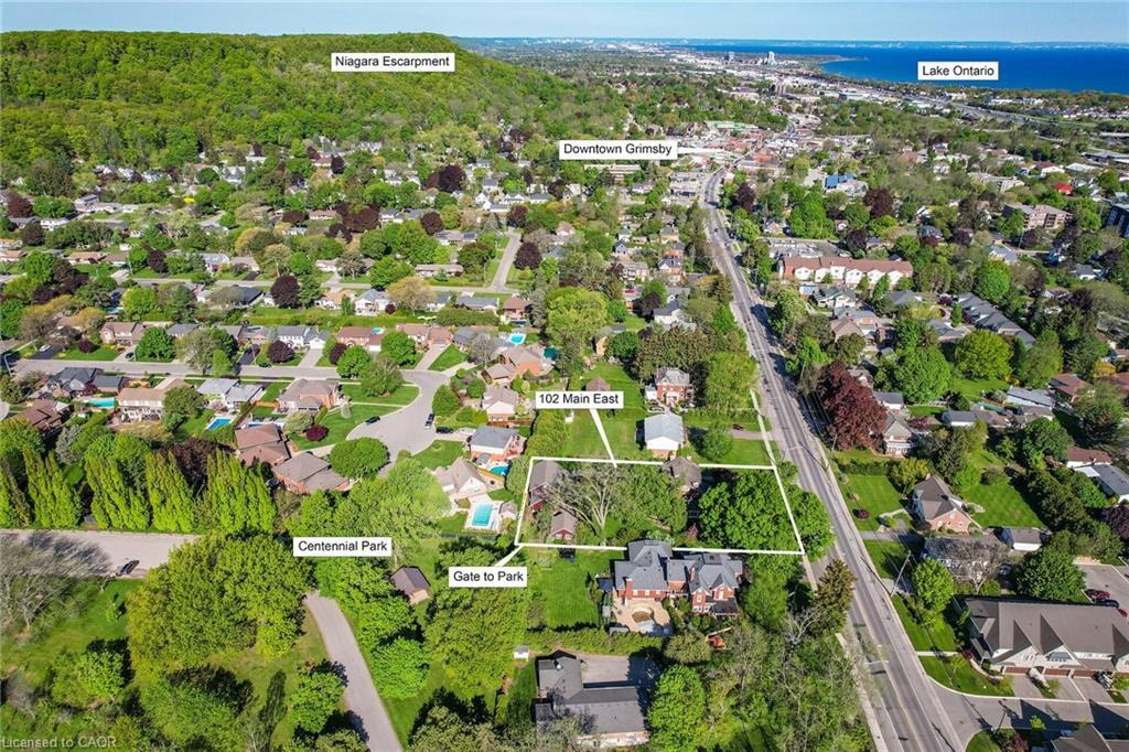 102 Main Street E, Grimsby, ON - Outdoor With View