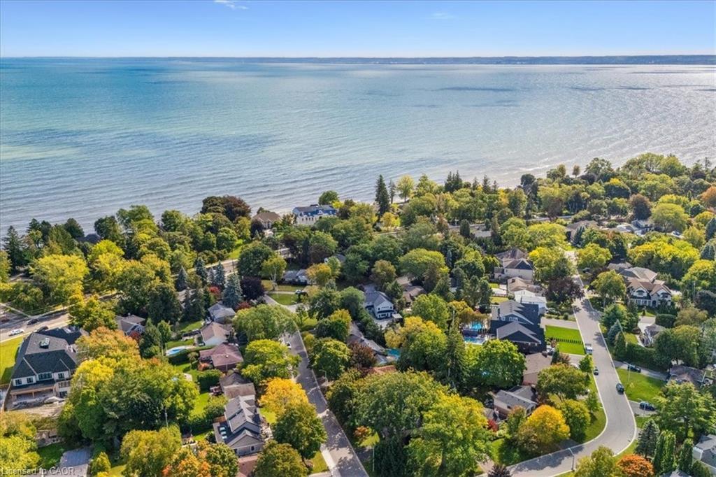222 Strathcona Drive, Burlington, ON - Outdoor With Body Of Water With View