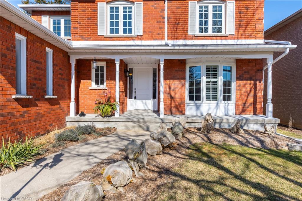 86 Santa Maria Drive, Cambridge, ON - Outdoor With Deck Patio Veranda With Facade