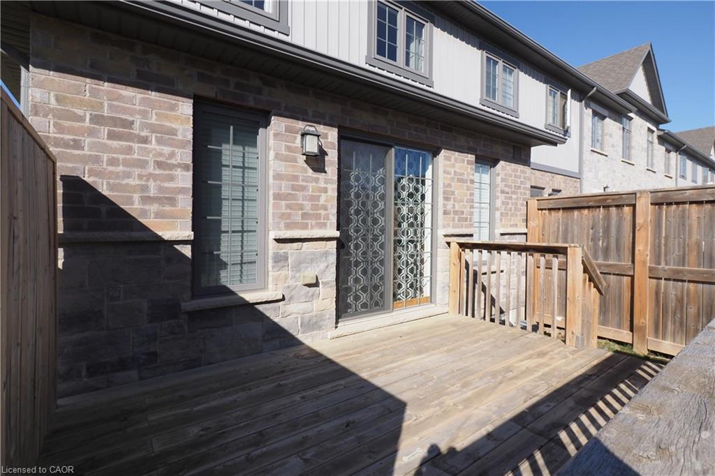 181 South Creek Drive, Kitchener, ON - Outdoor With Deck Patio Veranda With Exterior