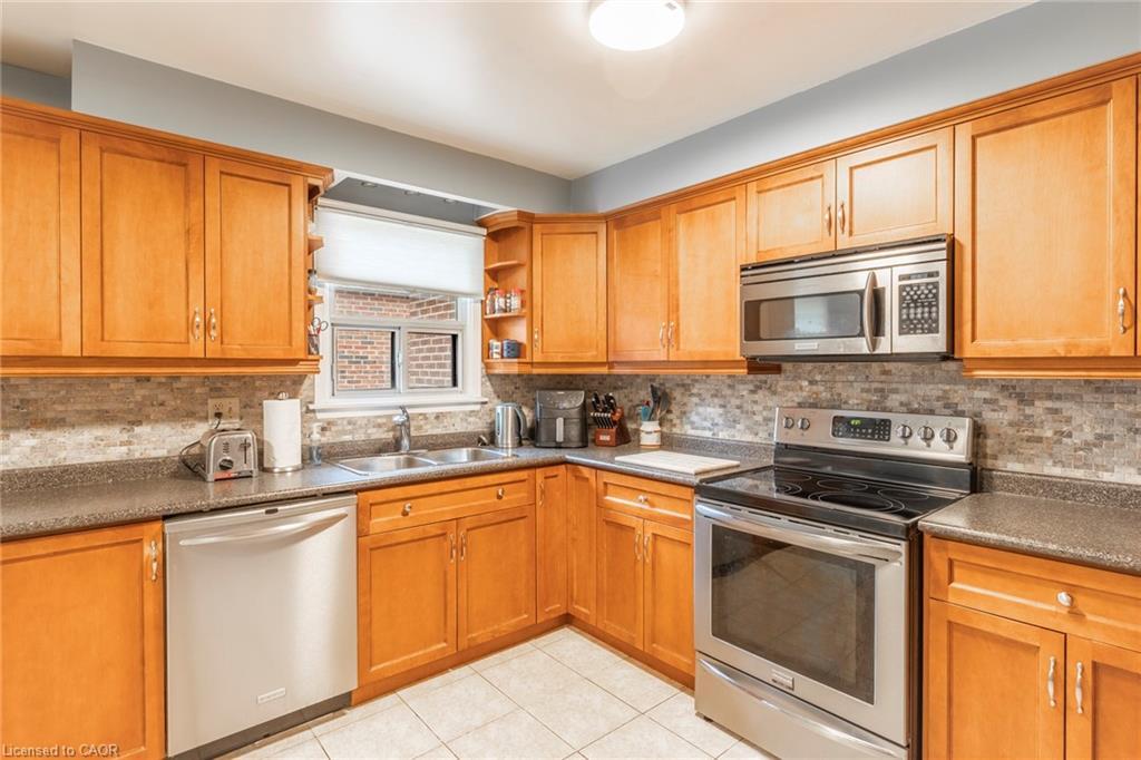 20 Manorcrest Street, Brampton, ON - Indoor Photo Showing Kitchen With Double Sink