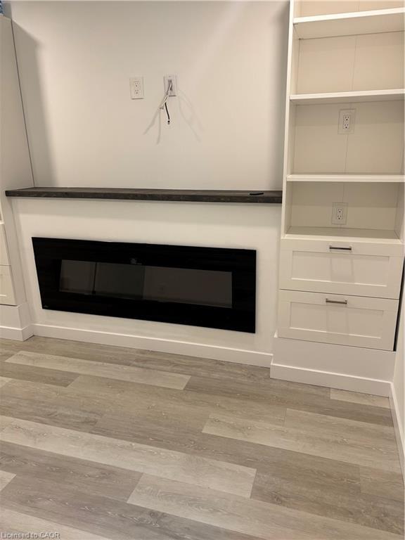 Lower Level-131 Kinzie Avenue, Kitchener, ON - Indoor Photo Showing Other Room With Fireplace