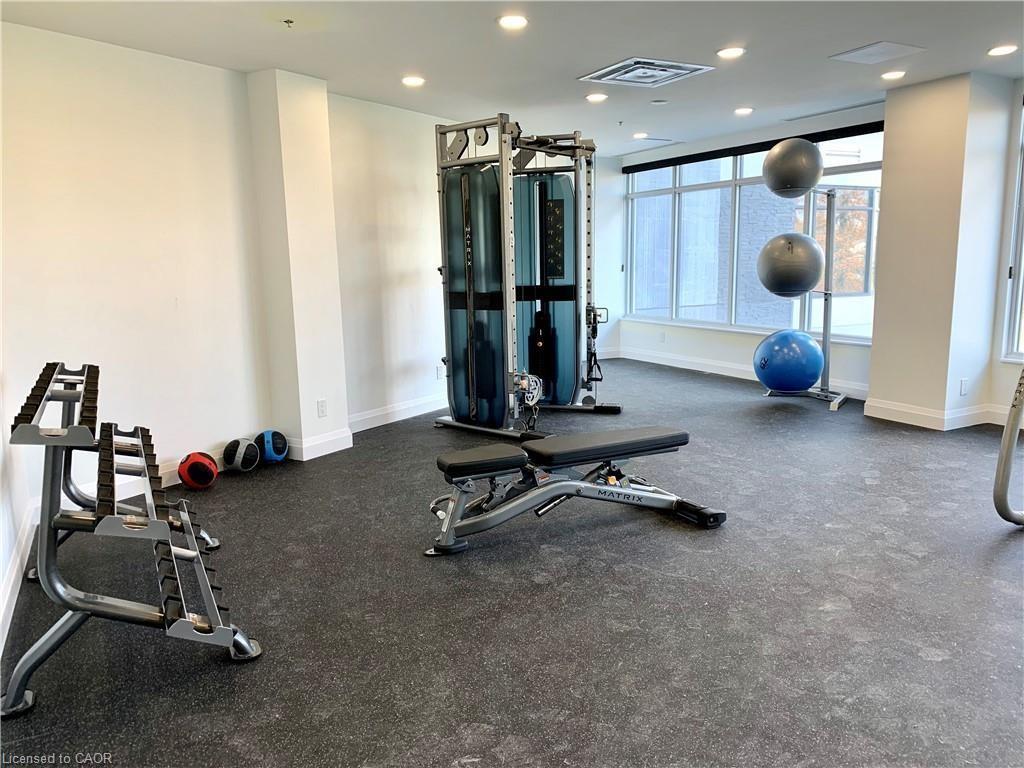 508-7711 Green Vista Gate, Niagara Falls, ON - Indoor Photo Showing Gym Room