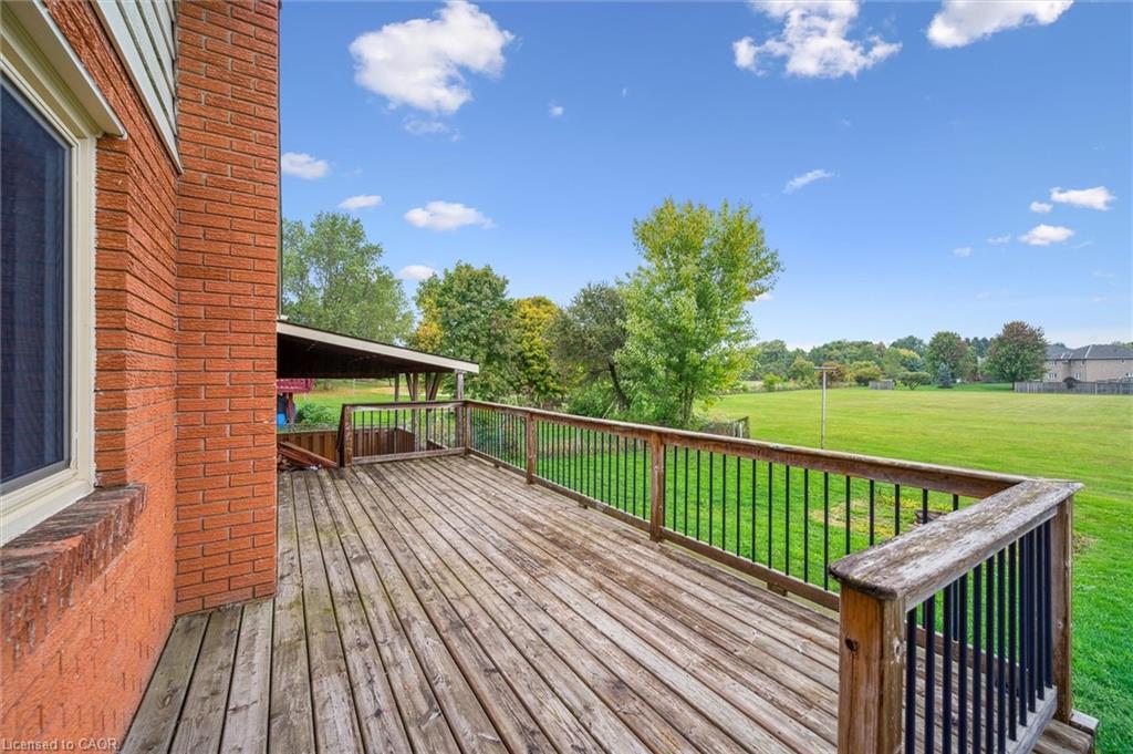 635 Raglan Street, Palmerston, ON - Outdoor With Deck Patio Veranda With Exterior