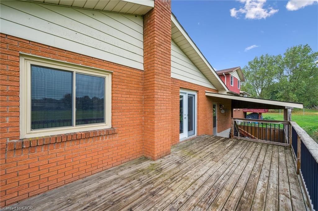 635 Raglan Street, Palmerston, ON - Outdoor With Deck Patio Veranda With Exterior
