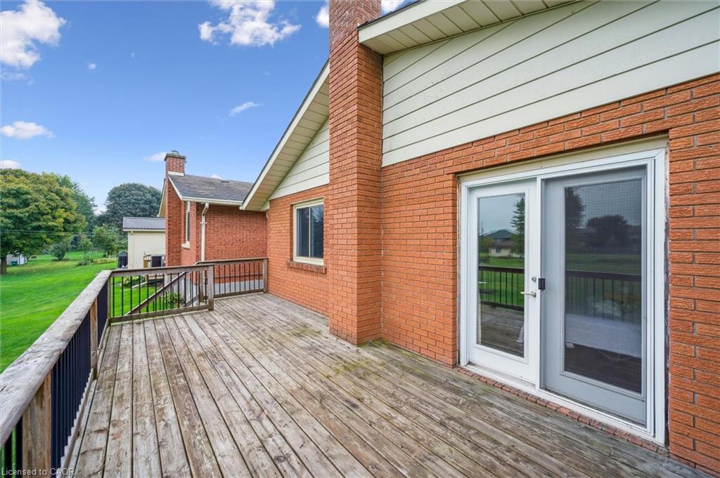 635 Raglan Street, Palmerston, ON - Outdoor With Deck Patio Veranda With Exterior