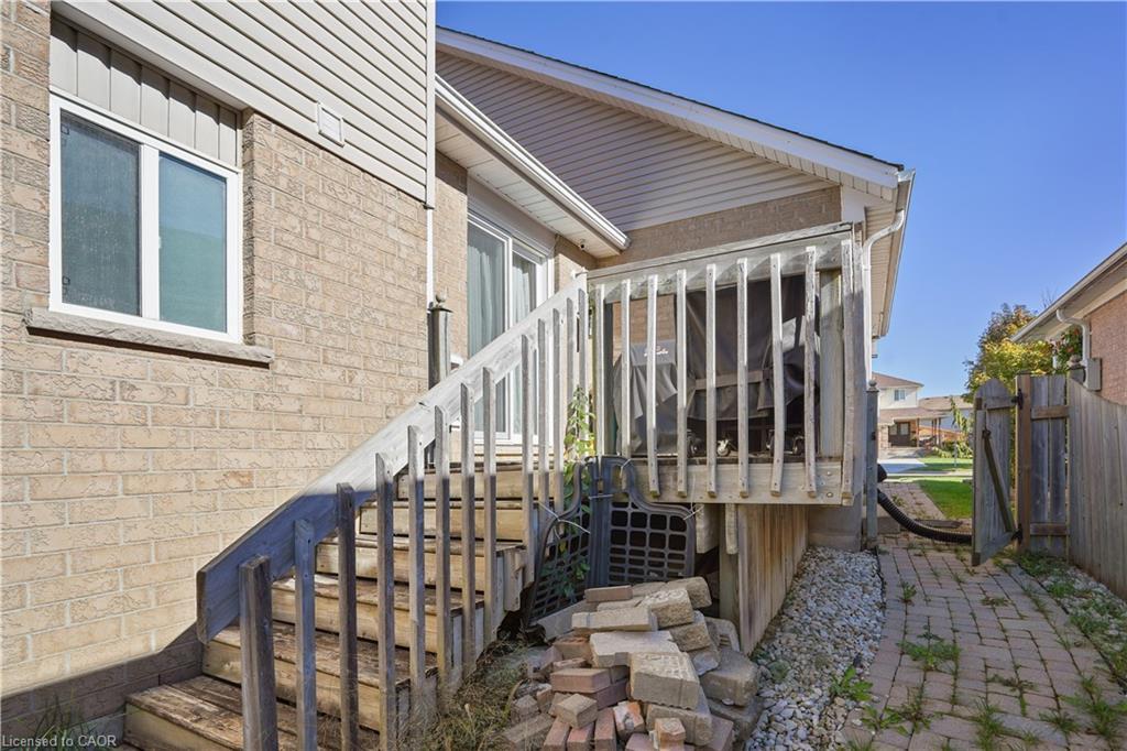 291 Schneller Drive, Baden, ON - Outdoor With Deck Patio Veranda With Exterior