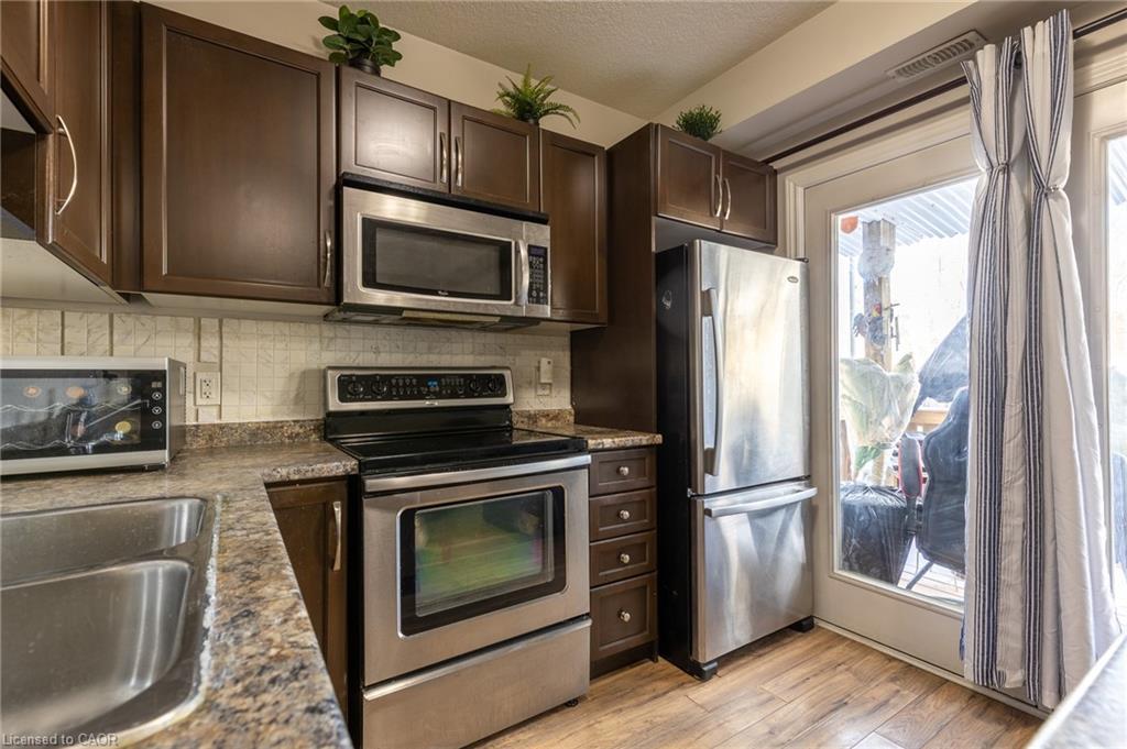 6B-38 Howe Drive, Kitchener, ON - Indoor Photo Showing Kitchen With Double Sink