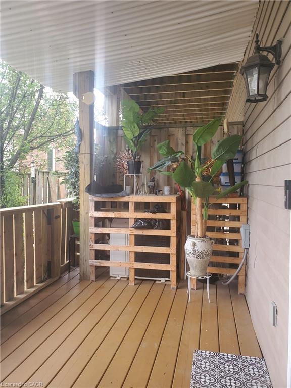 6B-38 Howe Drive, Kitchener, ON - Outdoor With Deck Patio Veranda With Exterior