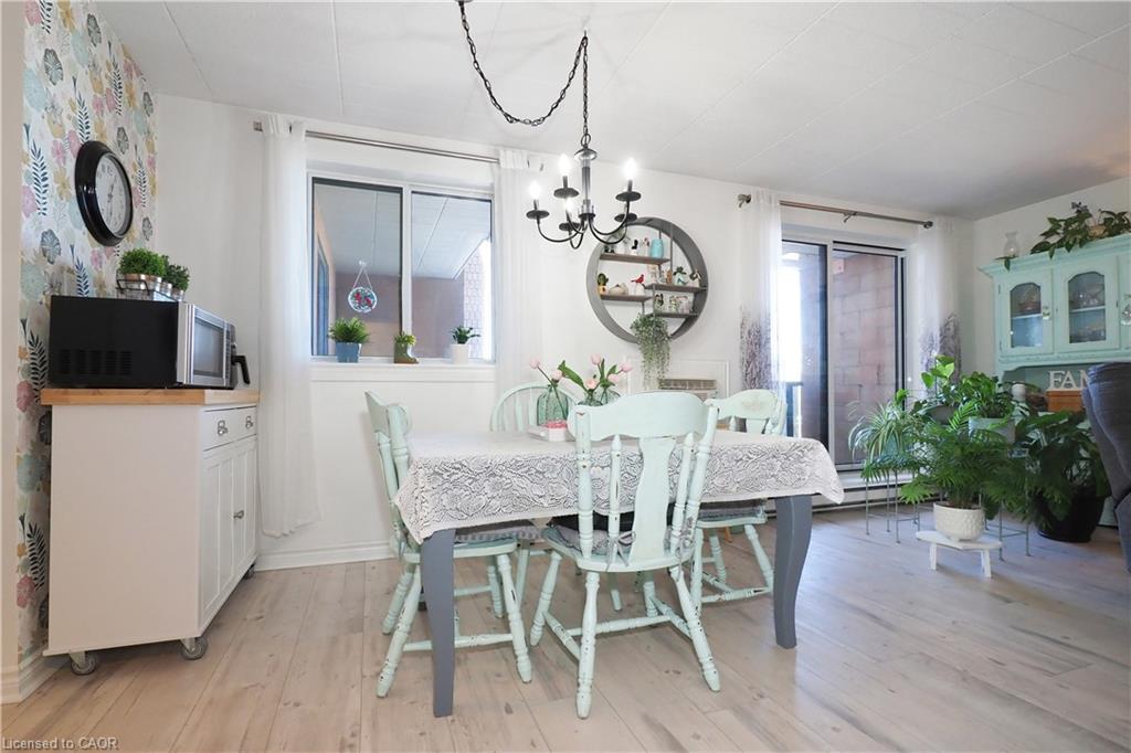 403-29 West Avenue, Kitchener, ON - Indoor Photo Showing Dining Room