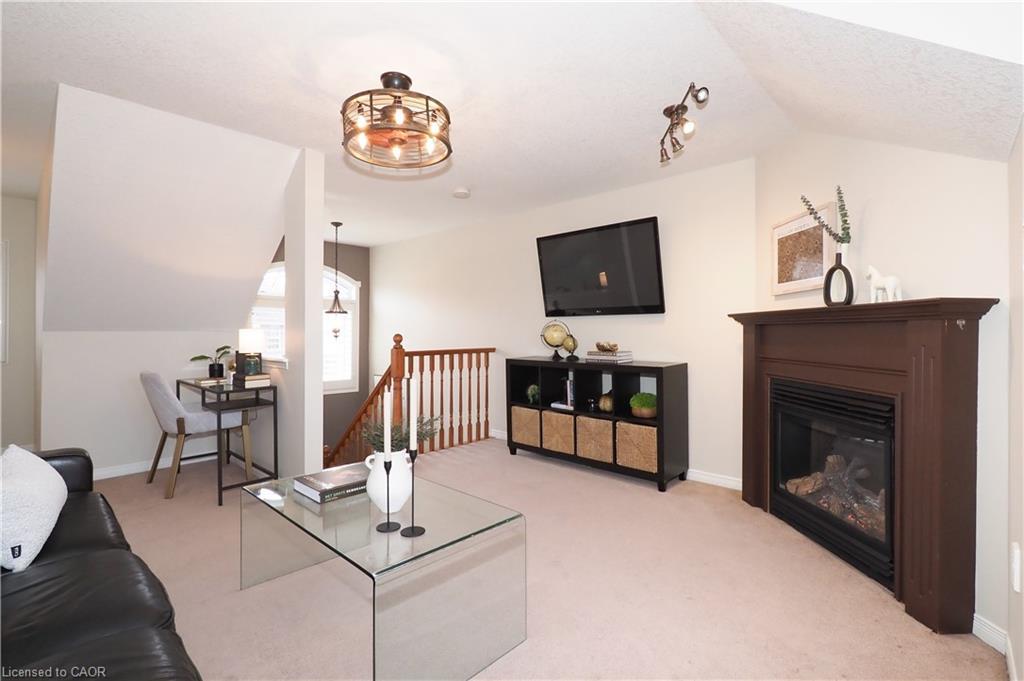 N/A-17 Grosvenor Lane, Cambridge, ON - Indoor Photo Showing Living Room With Fireplace