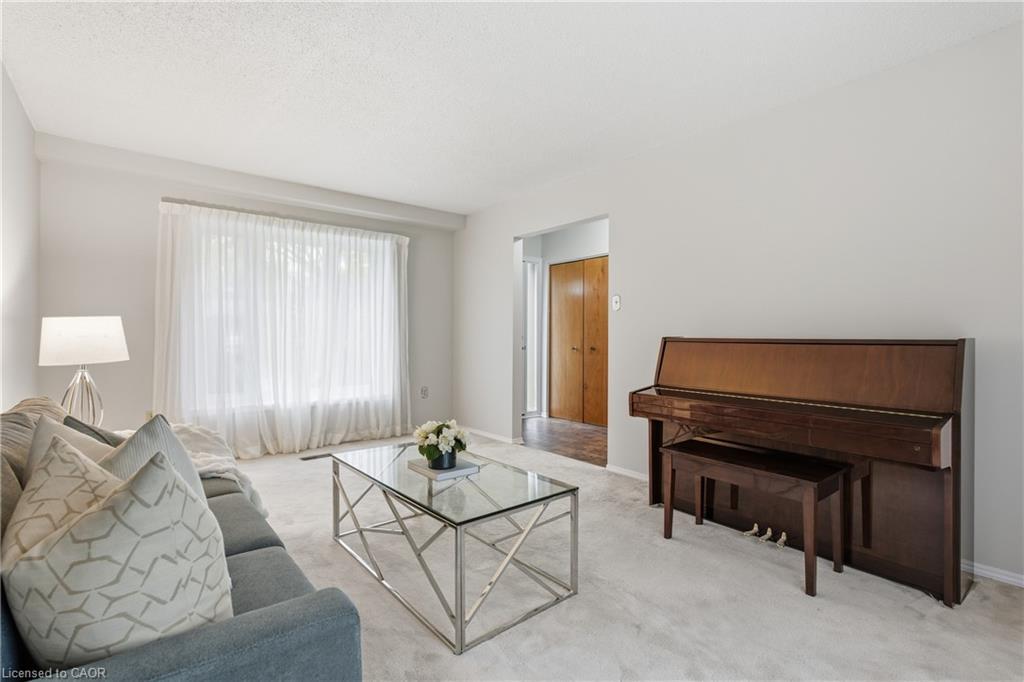 28 Bacall Crescent, Hamilton, ON - Indoor Photo Showing Living Room