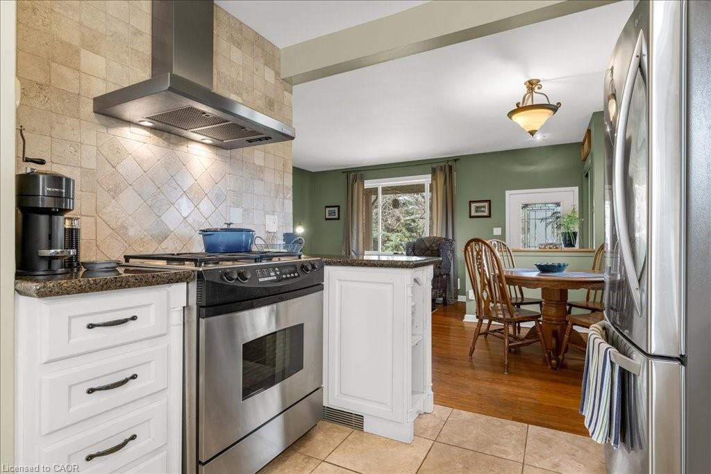 1504 Bridge Road, Oakville, ON - Indoor Photo Showing Kitchen With Upgraded Kitchen
