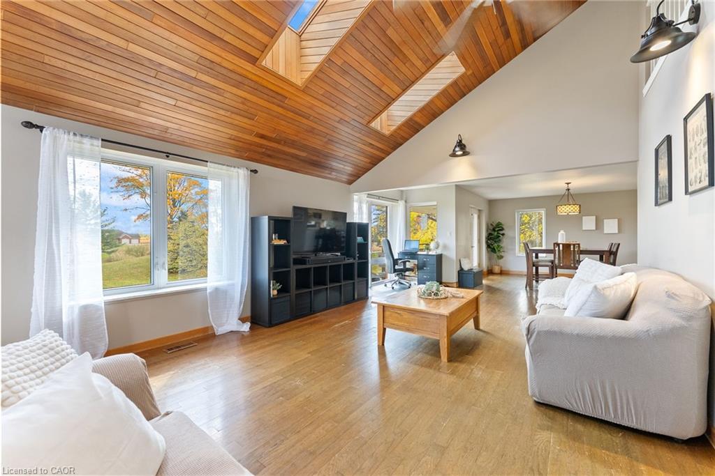 2329 Powerline Road W, Ancaster, ON - Indoor Photo Showing Living Room
