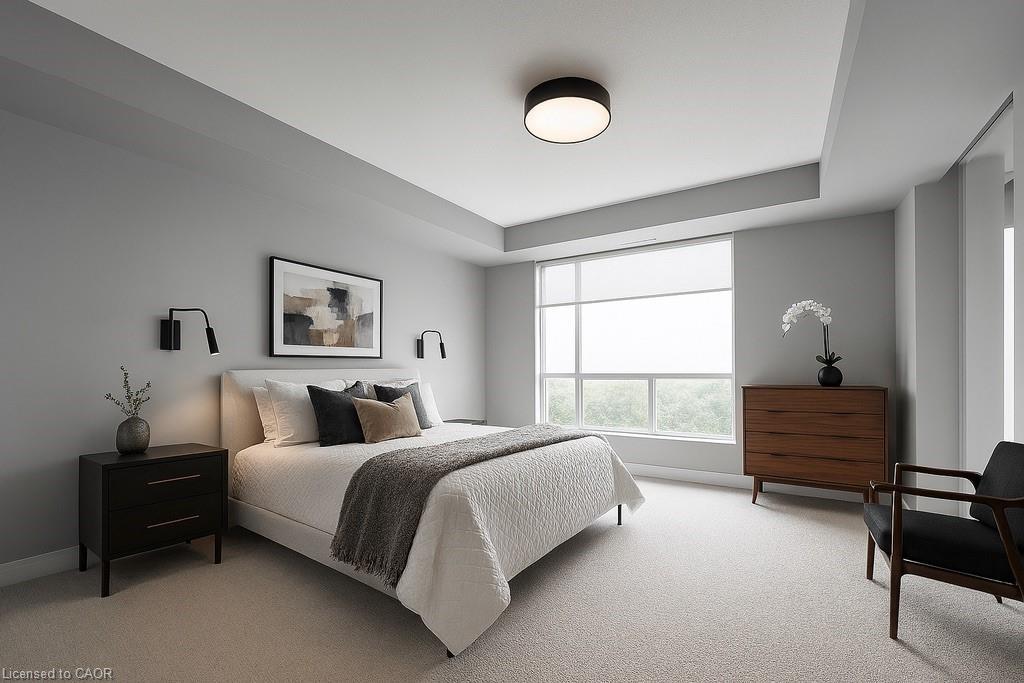 807-1900 The Collegeway, Mississauga, ON - Indoor Photo Showing Bedroom