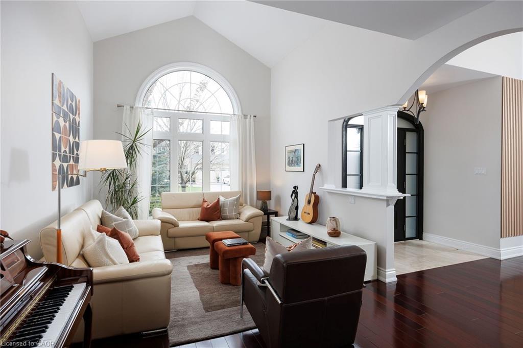 1061 Summit Ridge Drive, Oakville, ON - Indoor Photo Showing Living Room