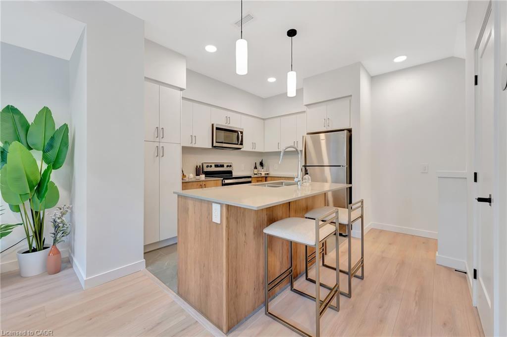 33 Mill Street, Kitchener, ON - Indoor Photo Showing Kitchen With Upgraded Kitchen