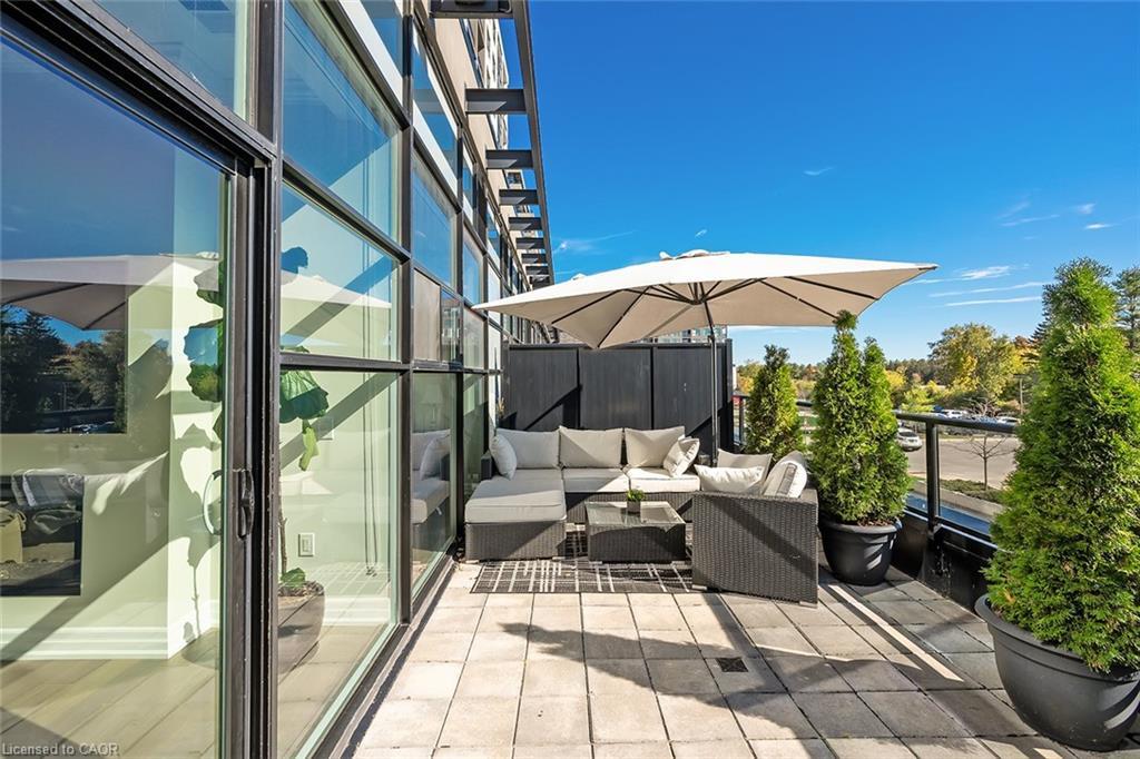 202-1878 Gordon Street, Guelph, ON - Outdoor With Deck Patio Veranda