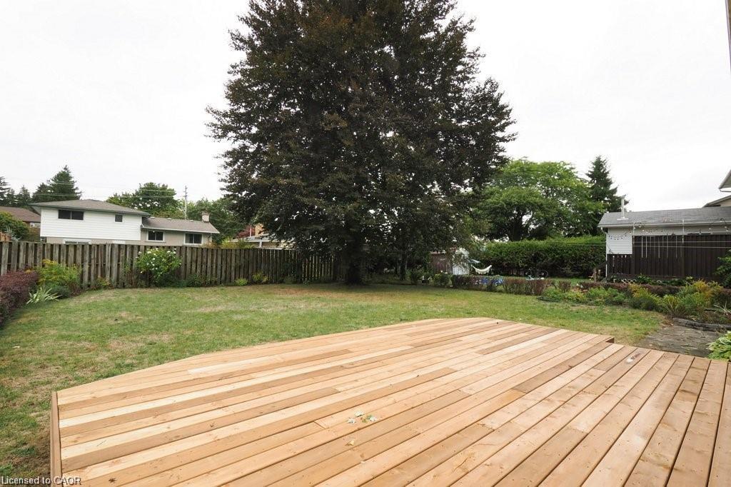 15 Niagara Road, Kitchener, ON - Outdoor With Deck Patio Veranda With Backyard