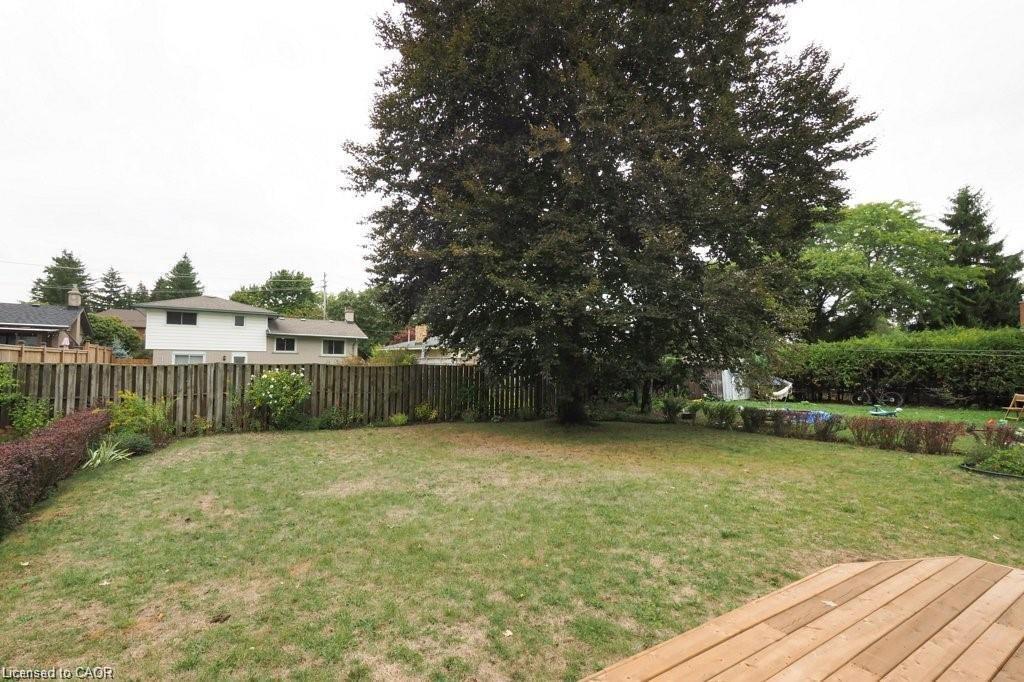 15 Niagara Road, Kitchener, ON - Outdoor With Deck Patio Veranda With Backyard