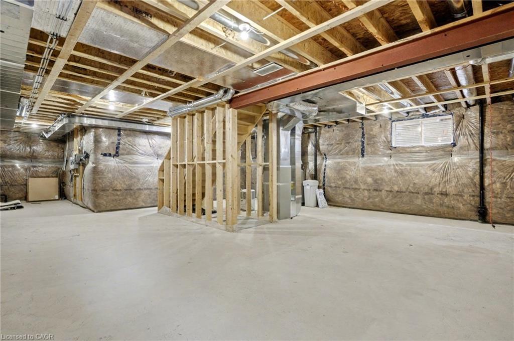 156 Ridgemount Street, Kitchener, ON - Indoor Photo Showing Basement