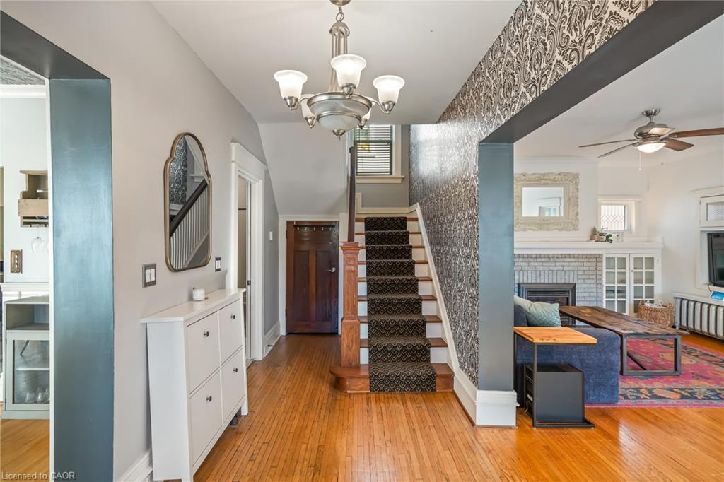 153 Geneva Street, St. Catharines, ON - Indoor With Fireplace