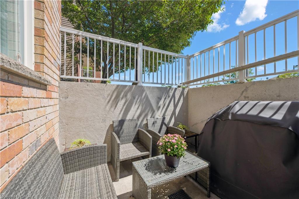 9D-50 Howe Drive, Kitchener, ON - Outdoor With Deck Patio Veranda With Exterior