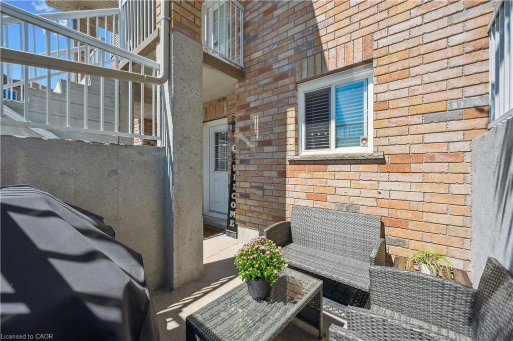 9D-50 Howe Drive, Kitchener, ON - Outdoor With Deck Patio Veranda With Exterior