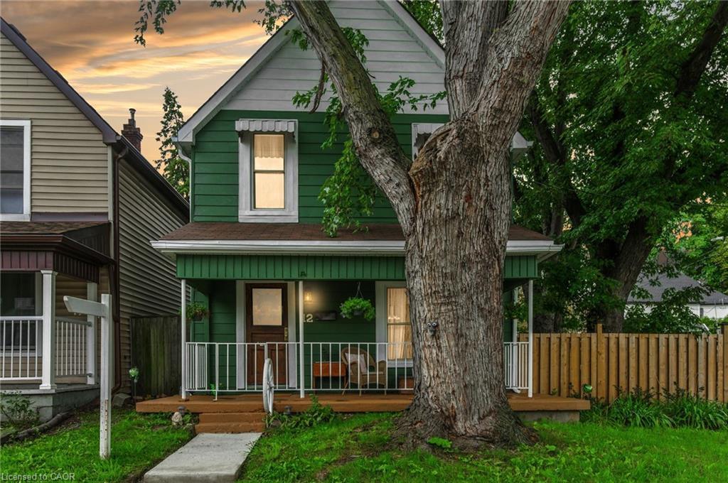 12 Francis Street, Hamilton, ON - Outdoor With Deck Patio Veranda