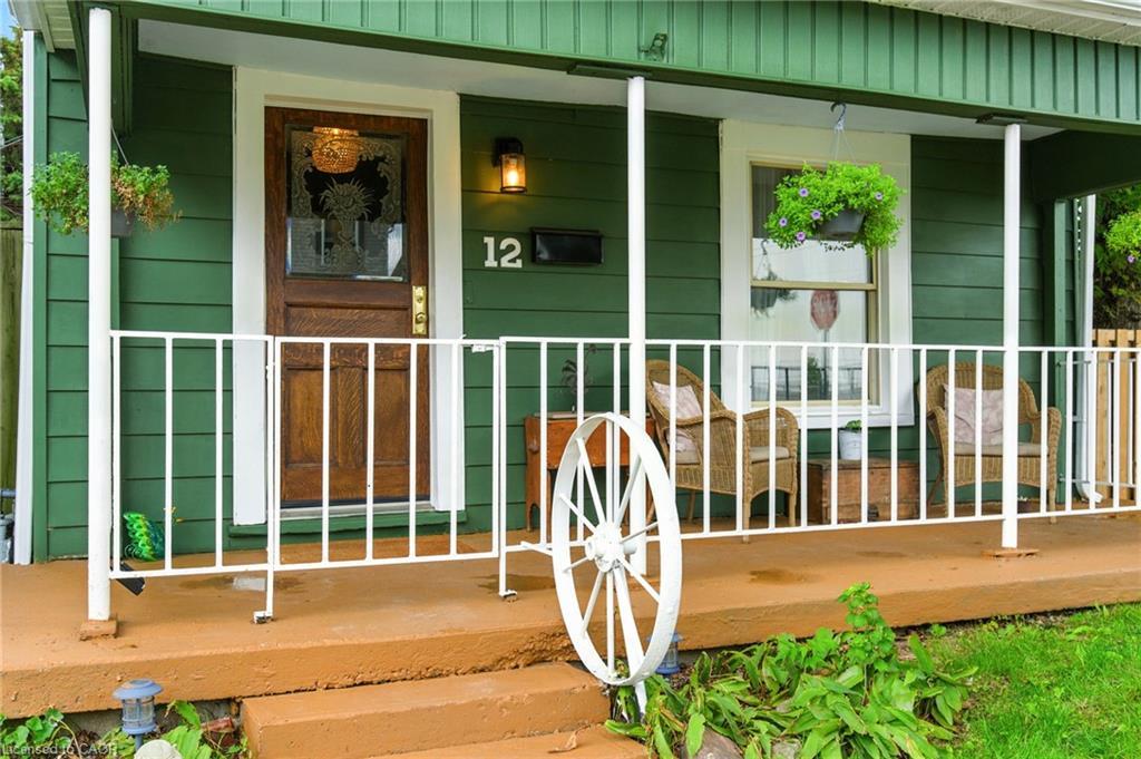 12 Francis Street, Hamilton, ON - Outdoor With Deck Patio Veranda With Exterior