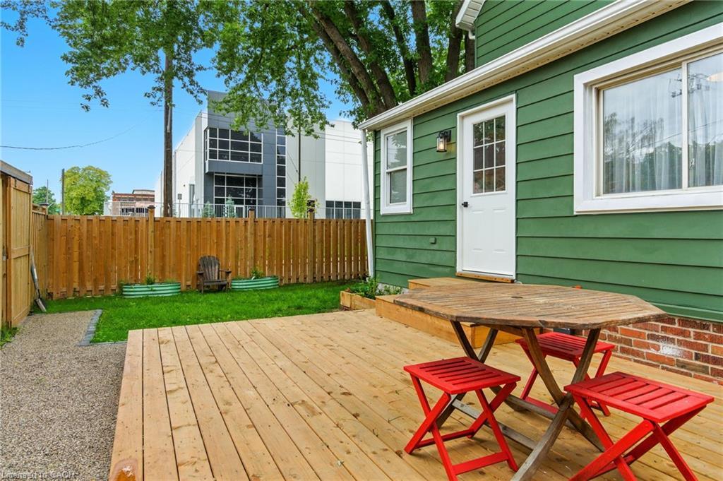 12 Francis Street, Hamilton, ON - Outdoor With Deck Patio Veranda