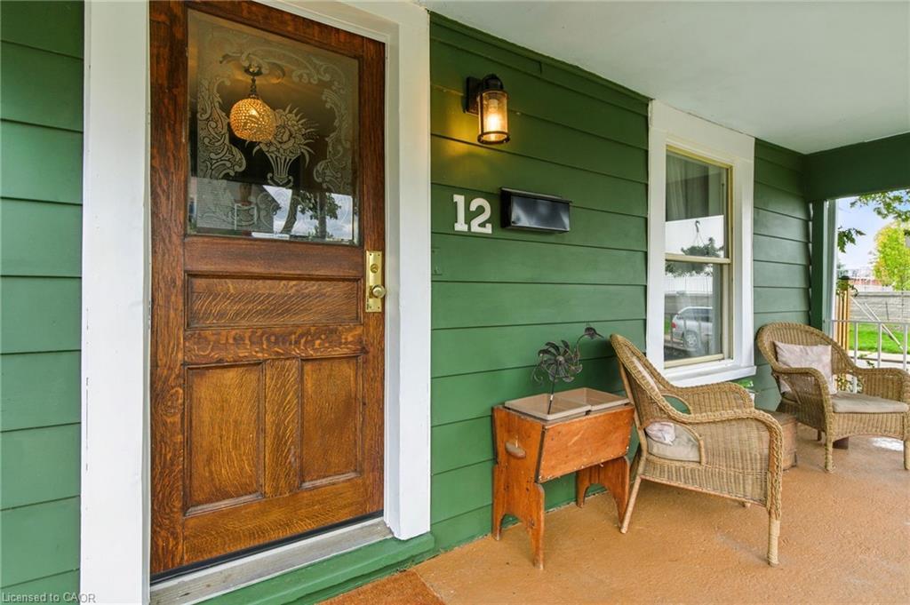 12 Francis Street, Hamilton, ON - Outdoor With Deck Patio Veranda With Exterior