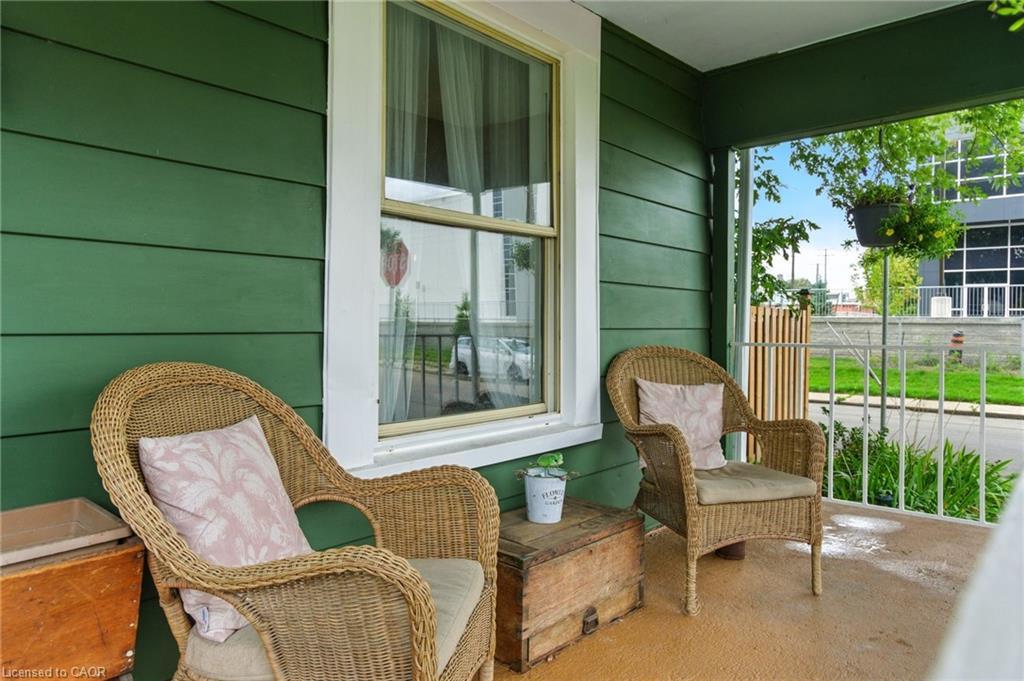 12 Francis Street, Hamilton, ON - Outdoor With Deck Patio Veranda With Exterior