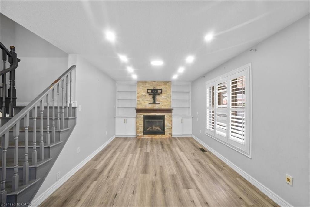 170 Southbrook Drive, Binbrook, ON - Indoor With Fireplace