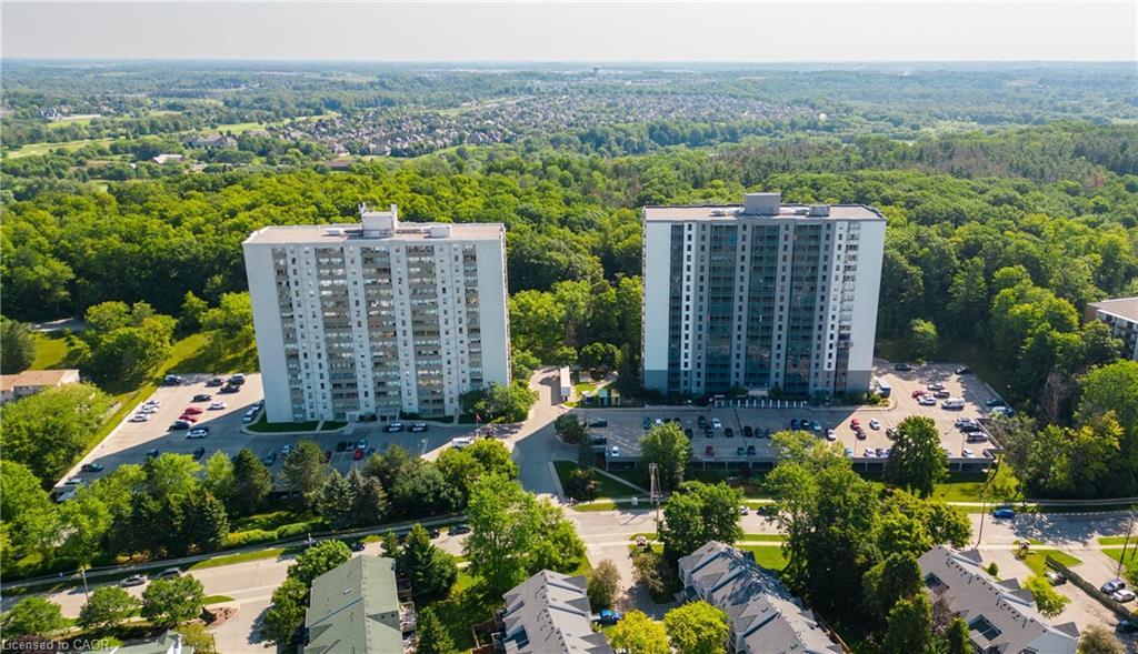 210-55 Green Valley Drive, Kitchener, ON - Outdoor With View
