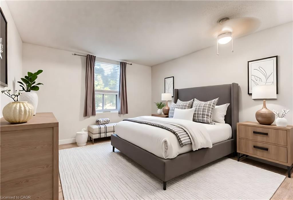 210-55 Green Valley Drive, Kitchener, ON - Indoor Photo Showing Bedroom