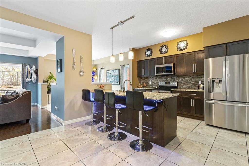 Upper-113 Couling Crescent, Guelph, ON - Indoor Photo Showing Kitchen With Upgraded Kitchen
