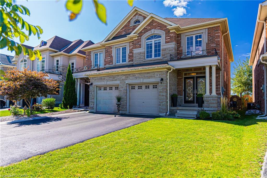 8 Summerberry Way, Hamilton, ON - Outdoor With Facade