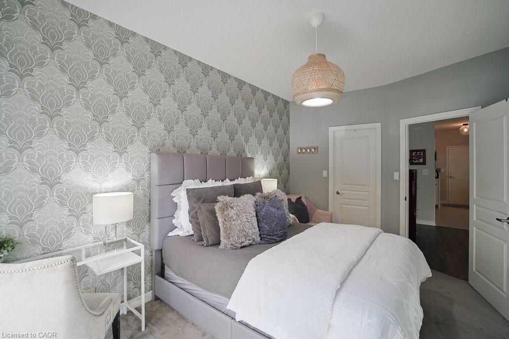 107-80 Port Street E, Mississauga, ON - Indoor Photo Showing Bedroom