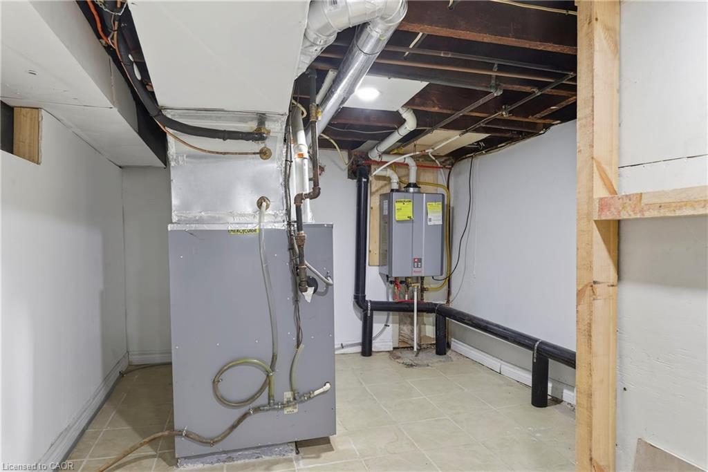 141 Ray Street N, Hamilton, ON - Indoor Photo Showing Basement